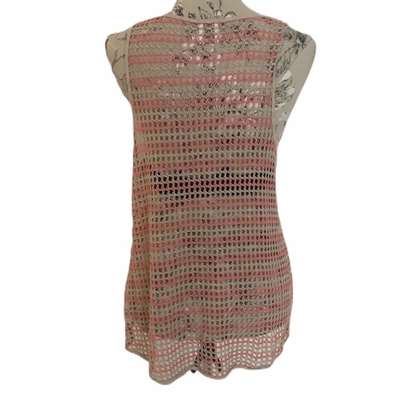 Ella Moss Pink Tank Top M - Picture 3 of 5